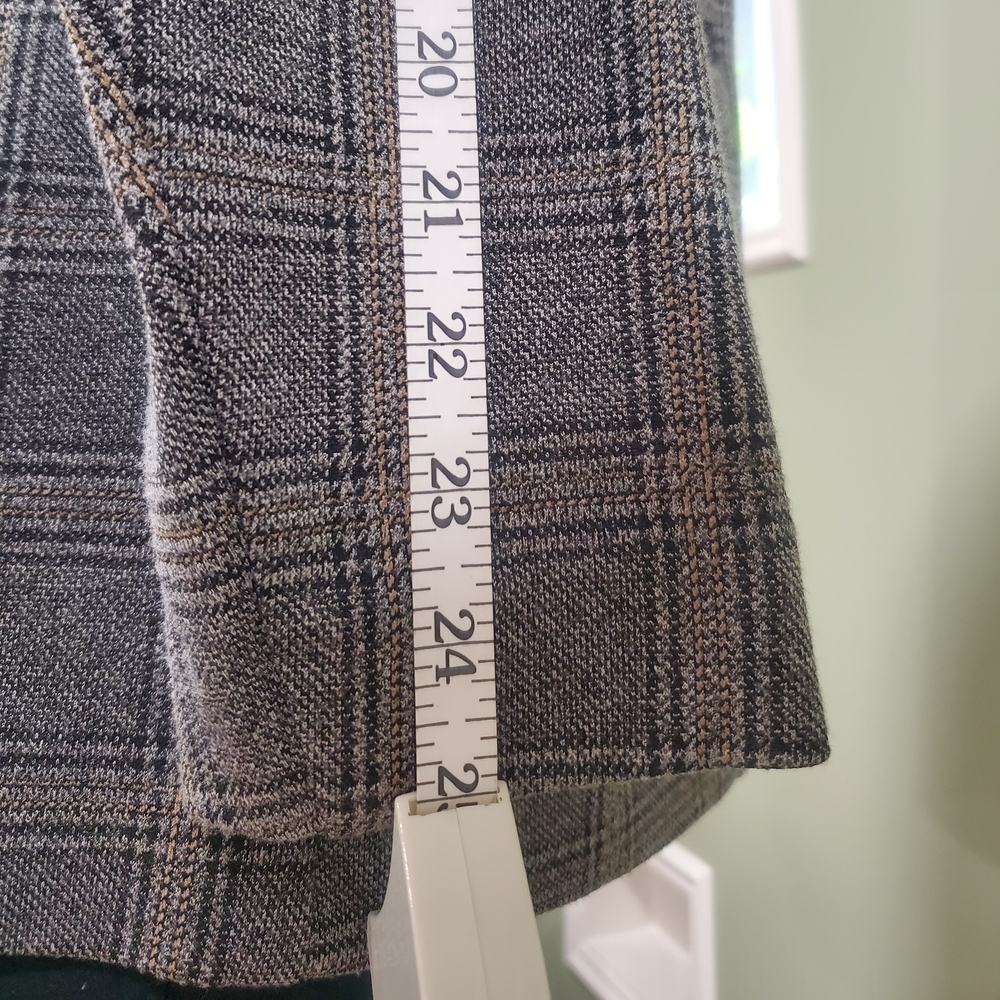 Nine West Gray Checkered Blazer - Picture 4 of 5